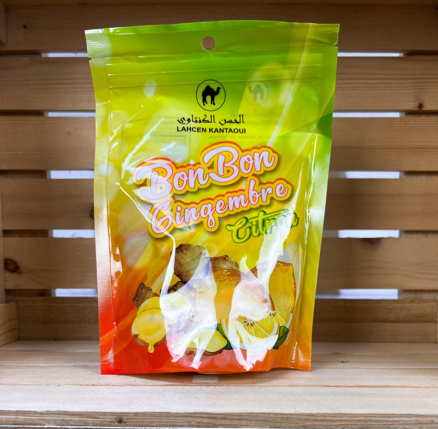 Lahcen Kantaoui bonbons gingembre citron