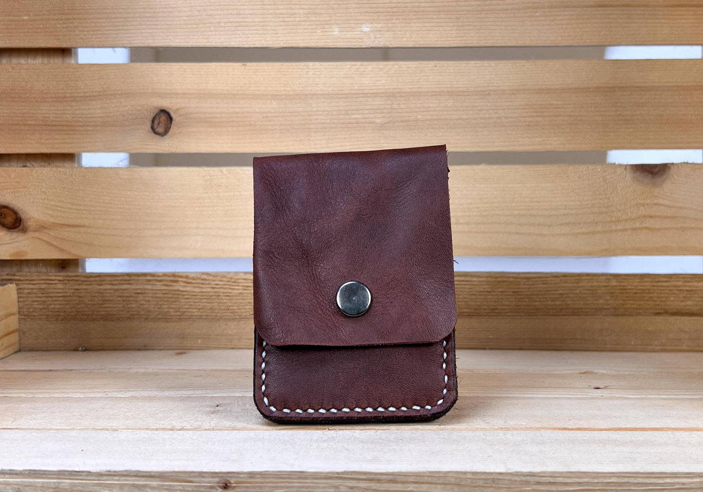 Portes monnaies artisanaux en cuir محفظة نقود جلد