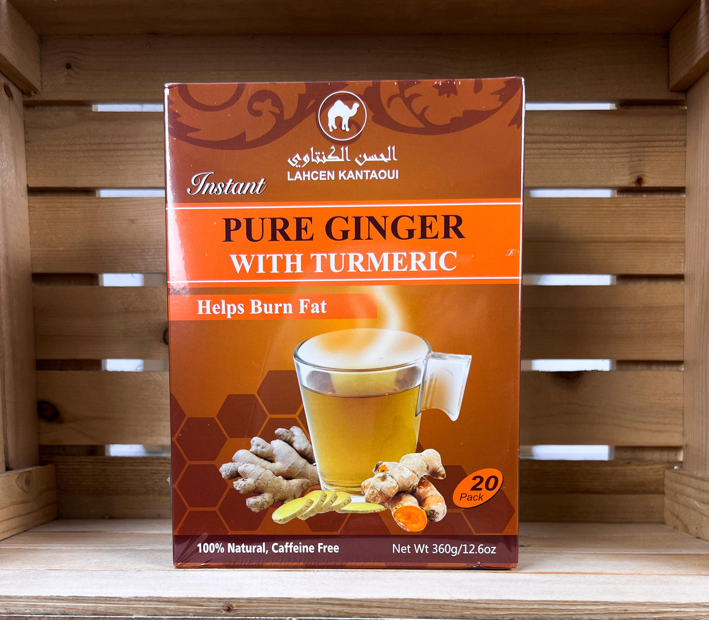 Lahcen Kantaoui tisanes gingembre curcuma شاي الزنجبيل بالكركم