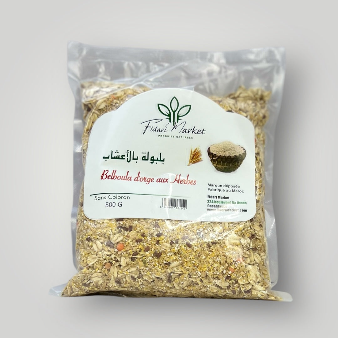 Belboula aux herbes 500g – artisanal sans conservateurs – Fidari Market Casablanca