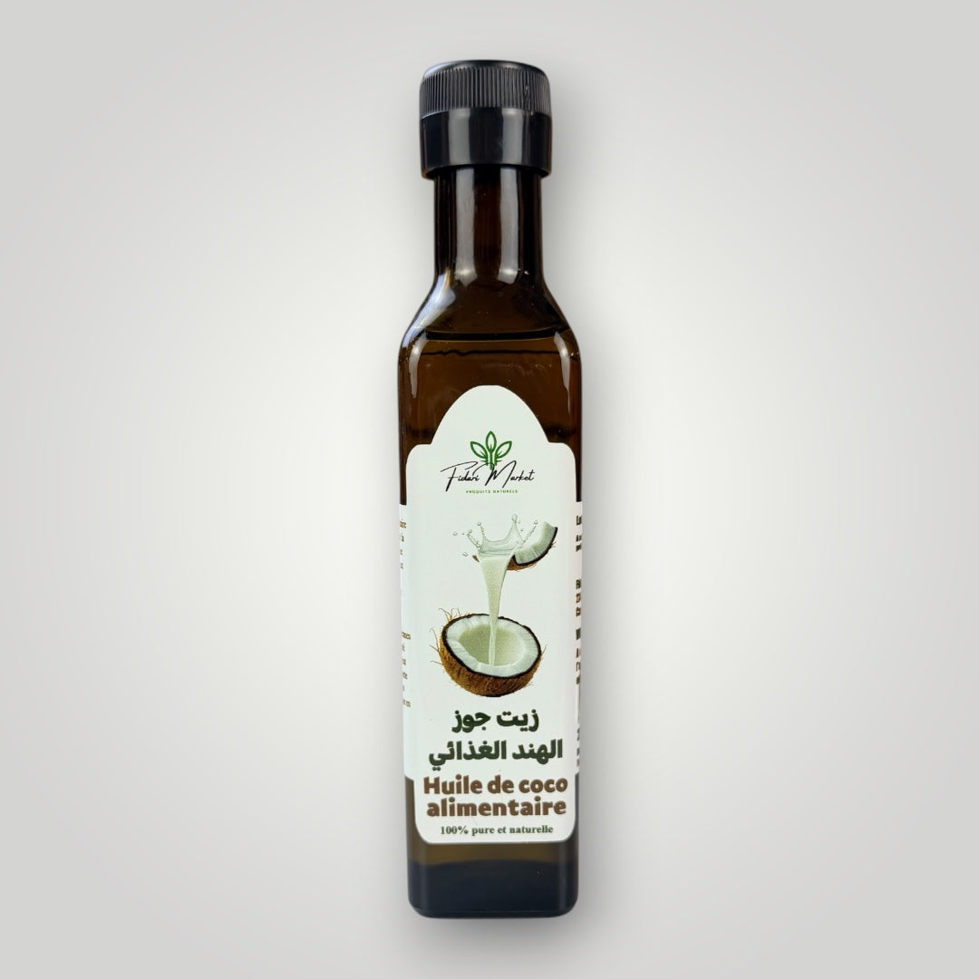 Huile de Coco Alimentaire زيت جوز الهند الغذائي