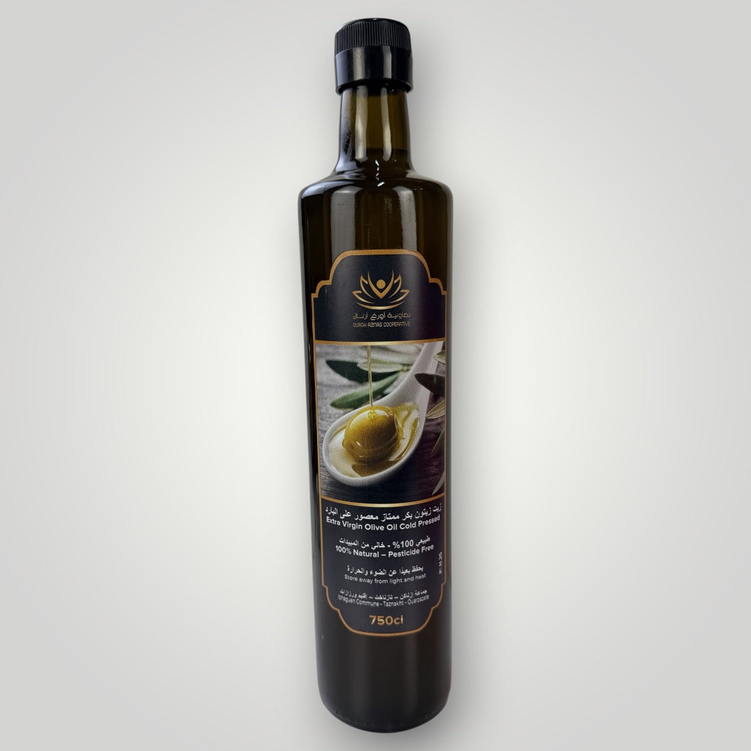 Huile d’olive extra vierge 750ml زيت الزيتون البكر نصف لتر