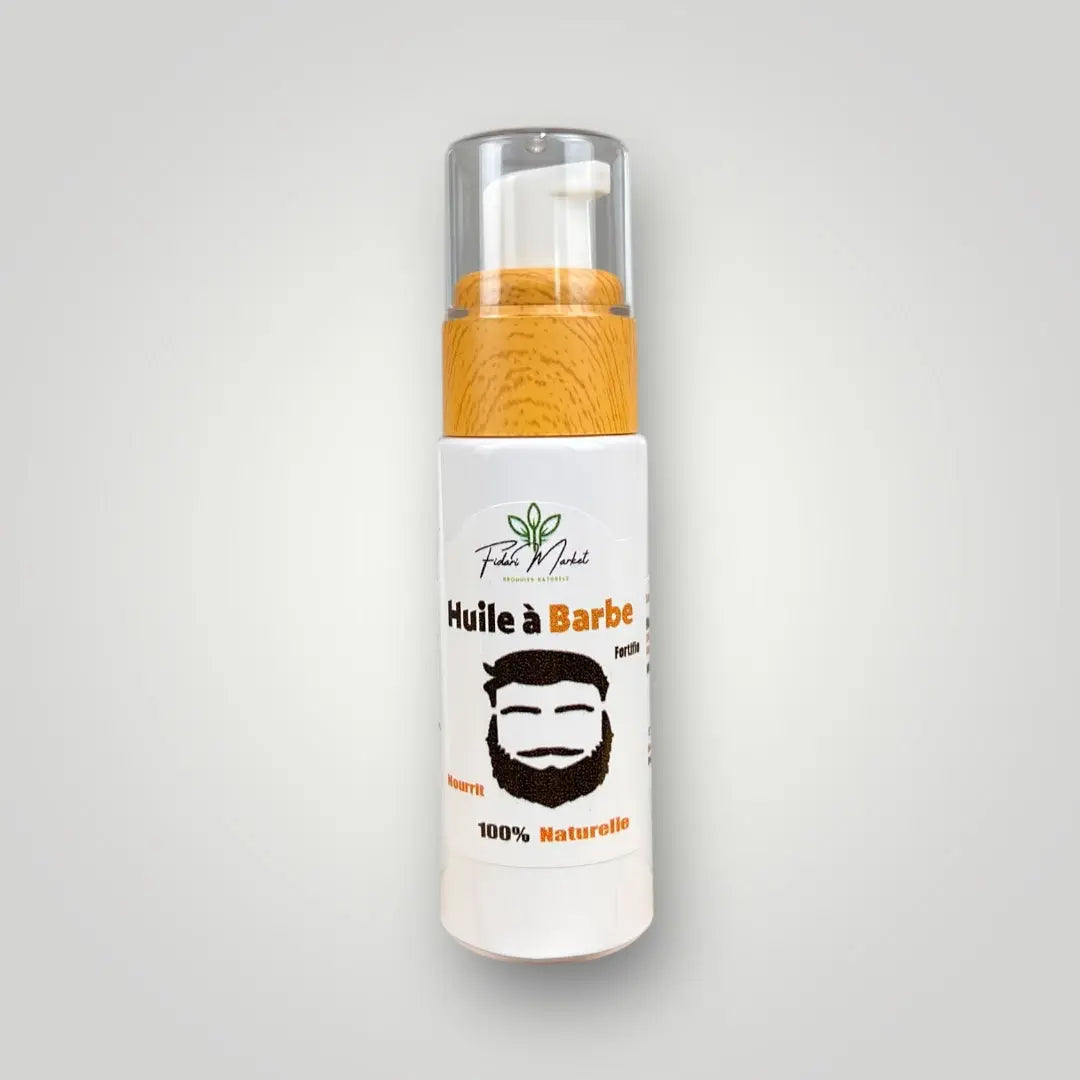 Huile a barbe 30ml – 100% naturel sans chimie Maroc – Fidari Market Casablanca