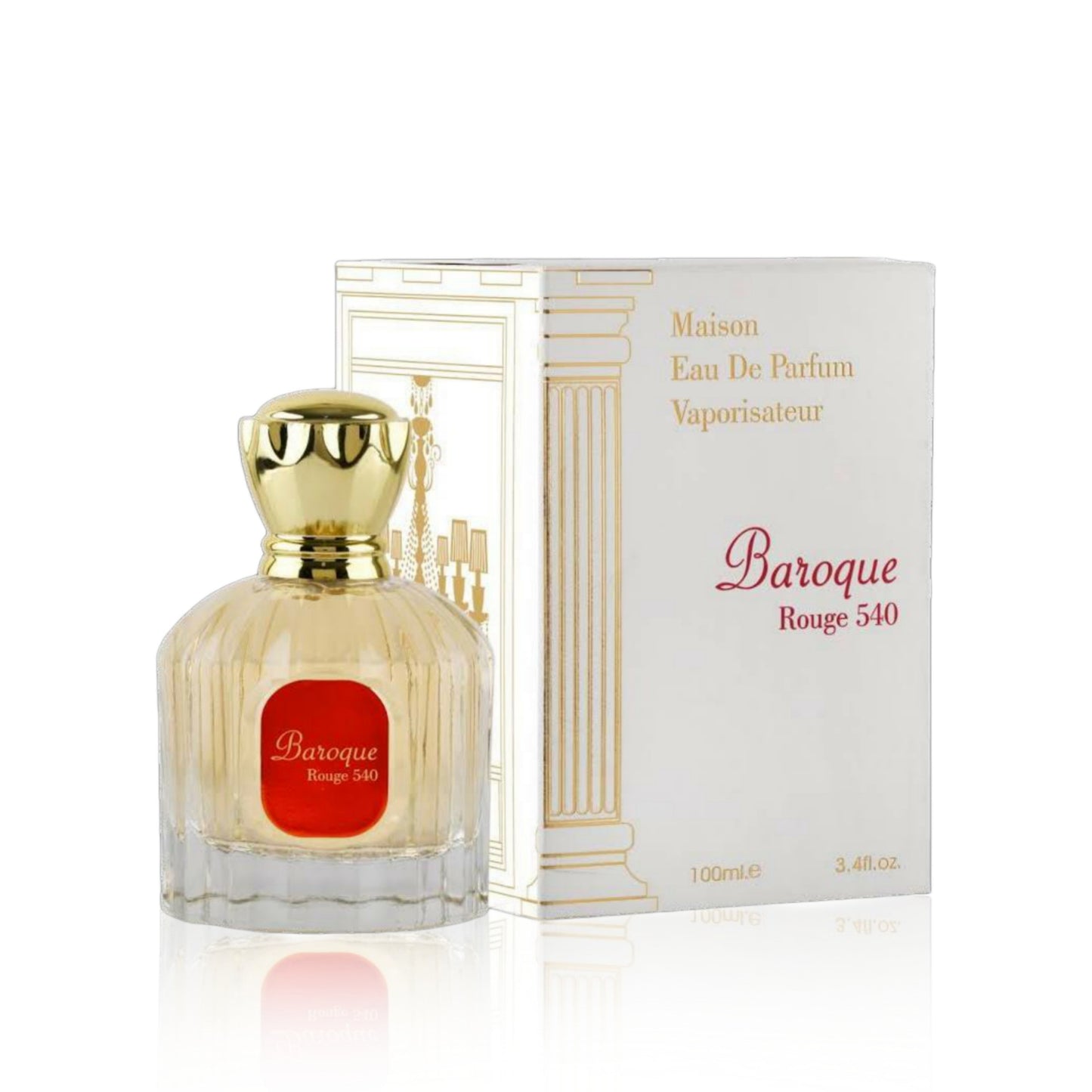 La rouge Baroque femme