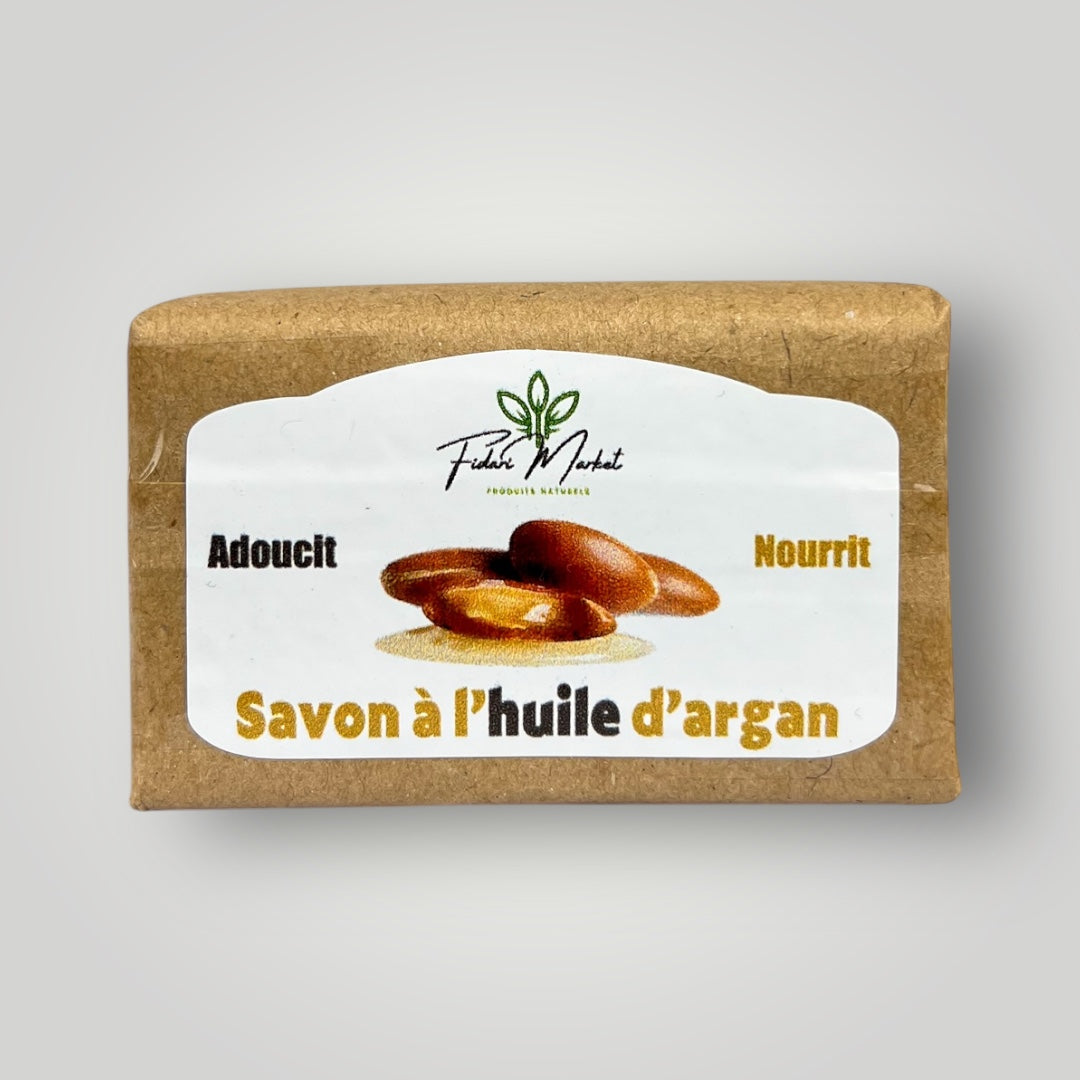 Savon a l'Huile d’Argan – 100% naturel sans additifs chimiques – Fidari Market Casablanca