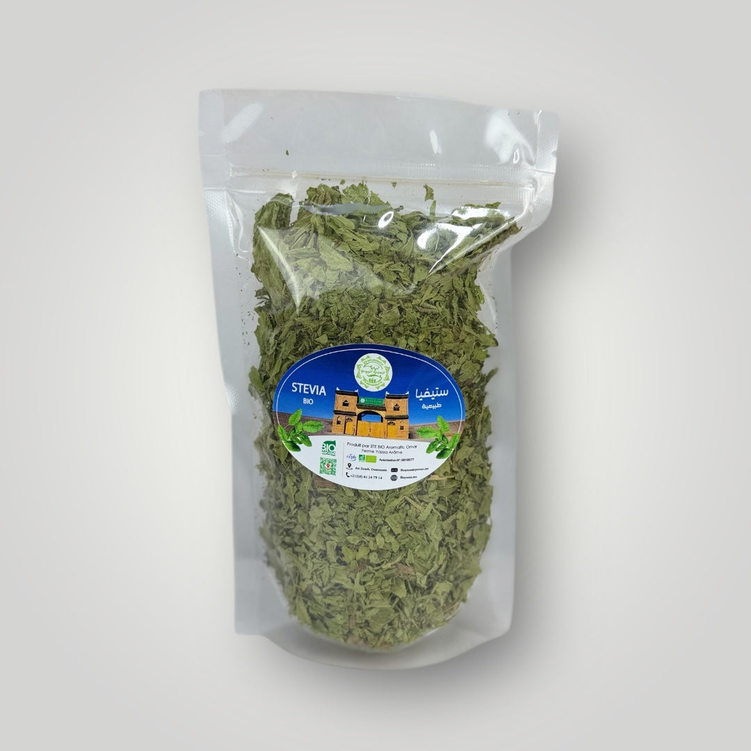 Stevia Séchée Bio – 100% naturel marocain – Fidari Market Casablanca