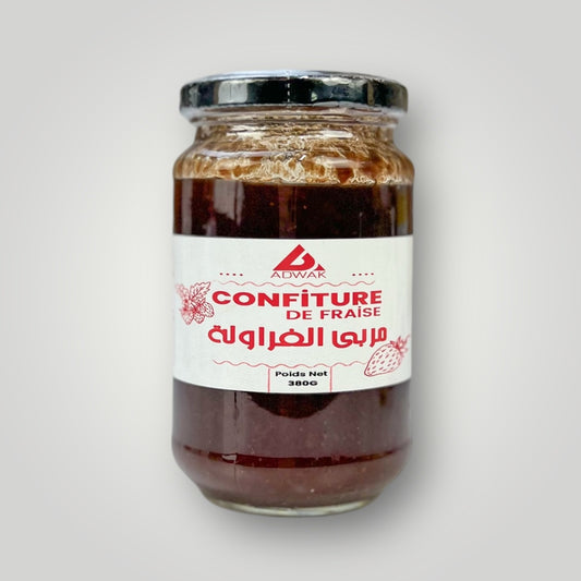 Confiture de Fraise 100% Naturelle – Saveur Authentique & Gourmande 380g مربى الفراولة الطبيعي
