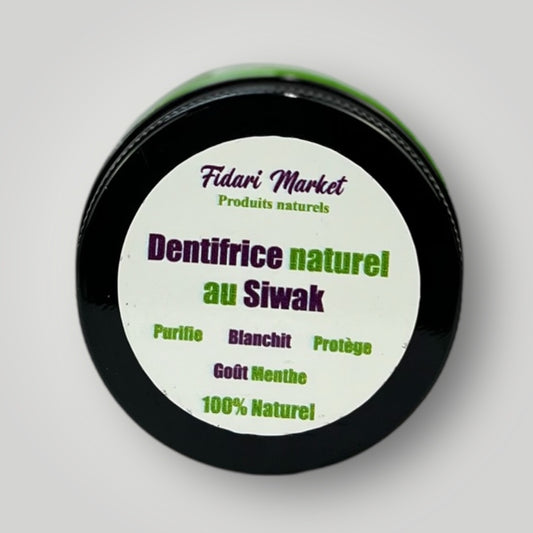Dentifrice siwak  ( sans charbon) (منظف أسنان بالسواك (بدون فحم منشط