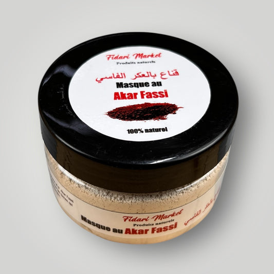 Masque au AKar Fassiماسك بالعكر الفاسي