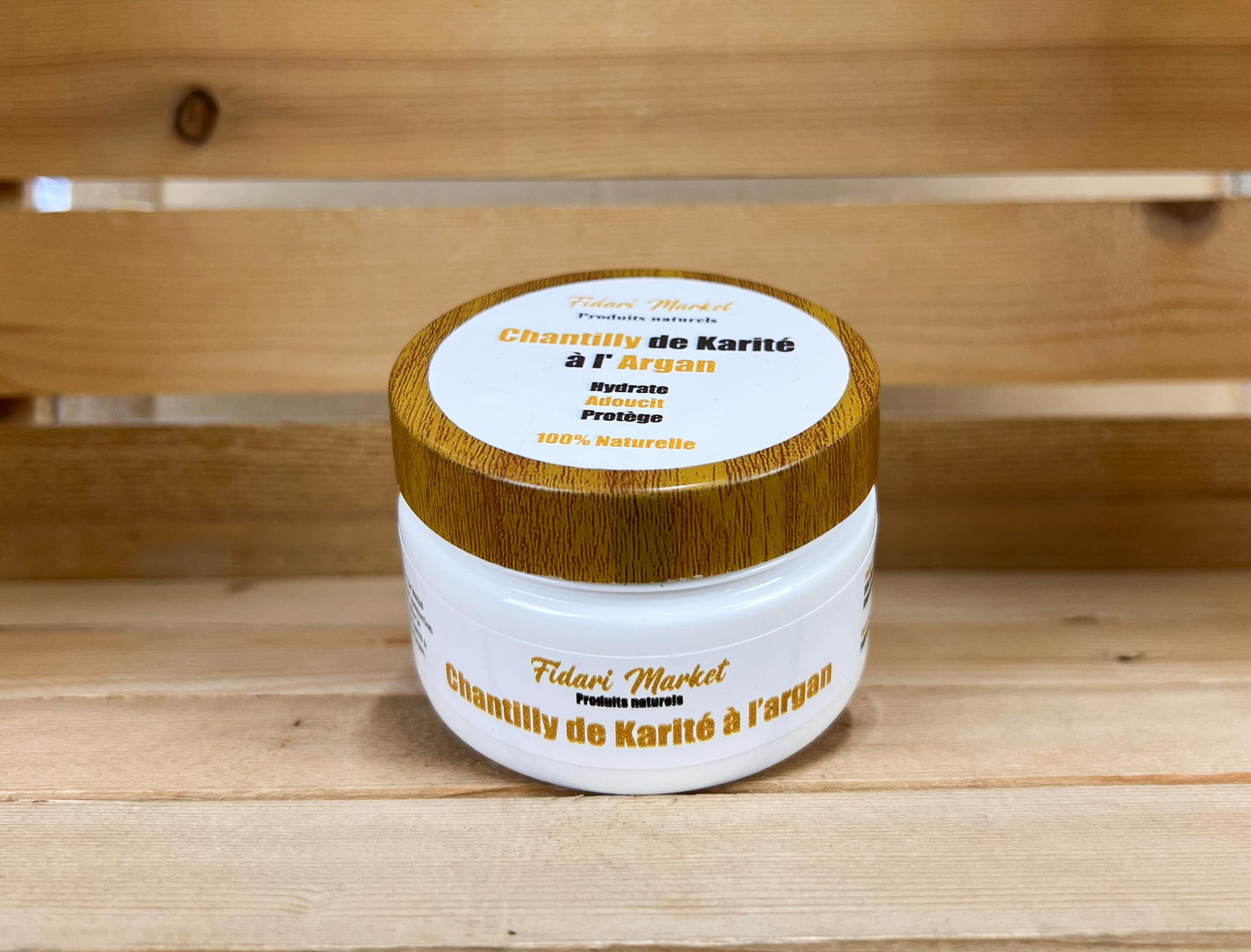 Chantilly de karité à l'huile d'argan كريم الكاريتي