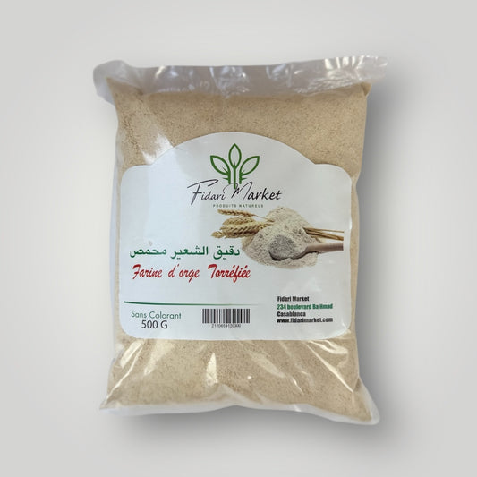 دقيق الشعير محمر  Farine d'orge torréfiée 500g