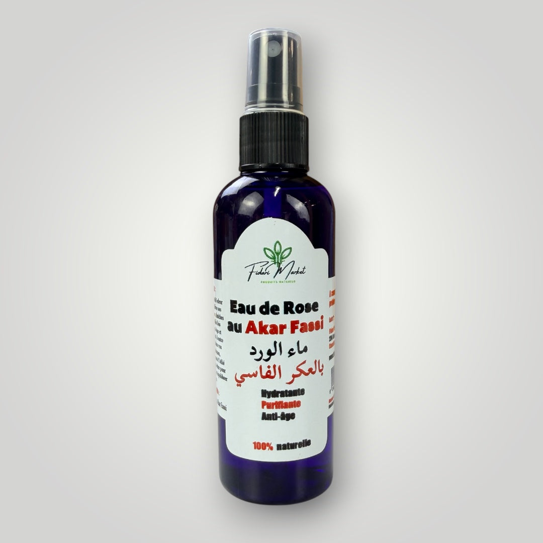 Eau de rose Akar Fassi ماء الورد بالعكر الفاسي