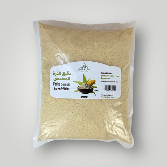 Farine de Maïs Torréfiée 500g   دقيق الذرة المحمص