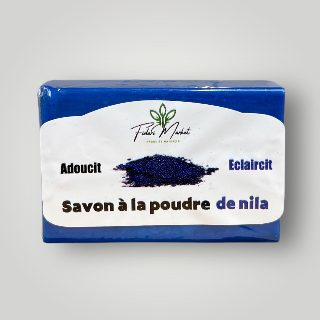 صابون النيلة savon à la poudre de nila
