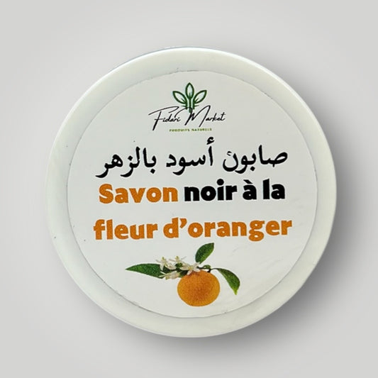 Savon noir à la fleur d'oranger صابون بلدي بالزهر