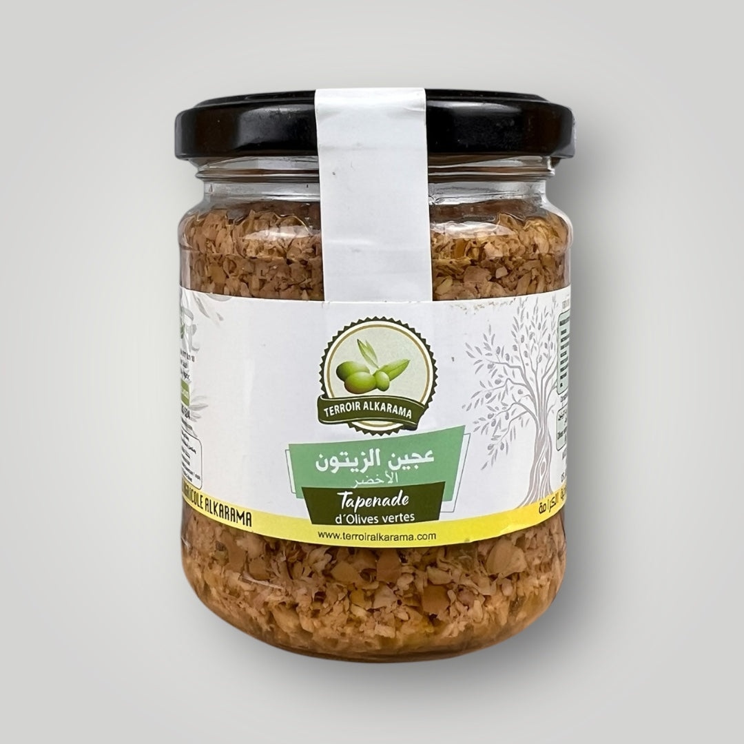Tapenade d'olives vertes عجين زيتون أخضر