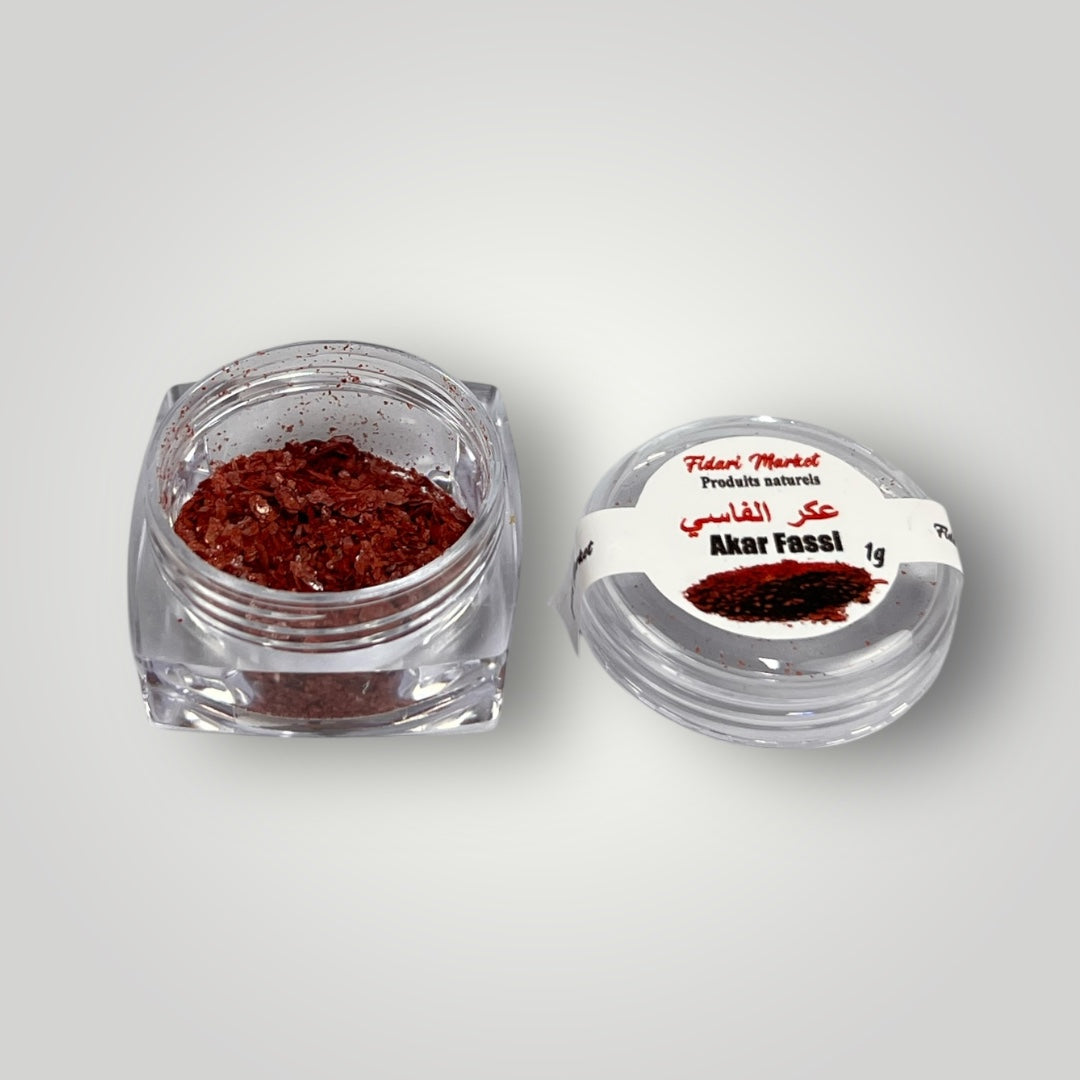 Akar fassi en poudre 1g – 100% naturel marocain – Fidari Market Casablanca