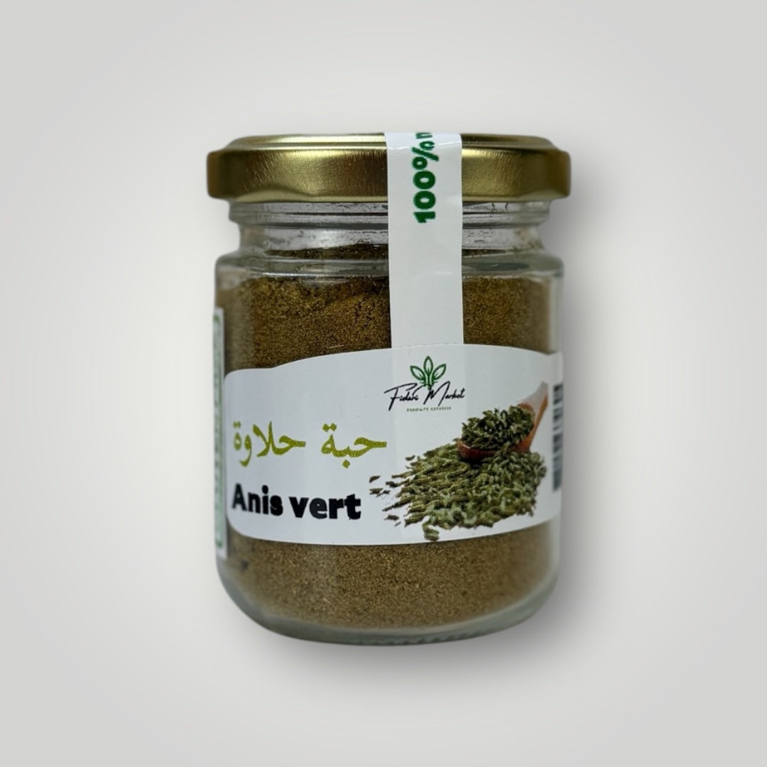 Anis Vert Sans Gluten – 100% naturel marocain – Fidari Market Casablanca