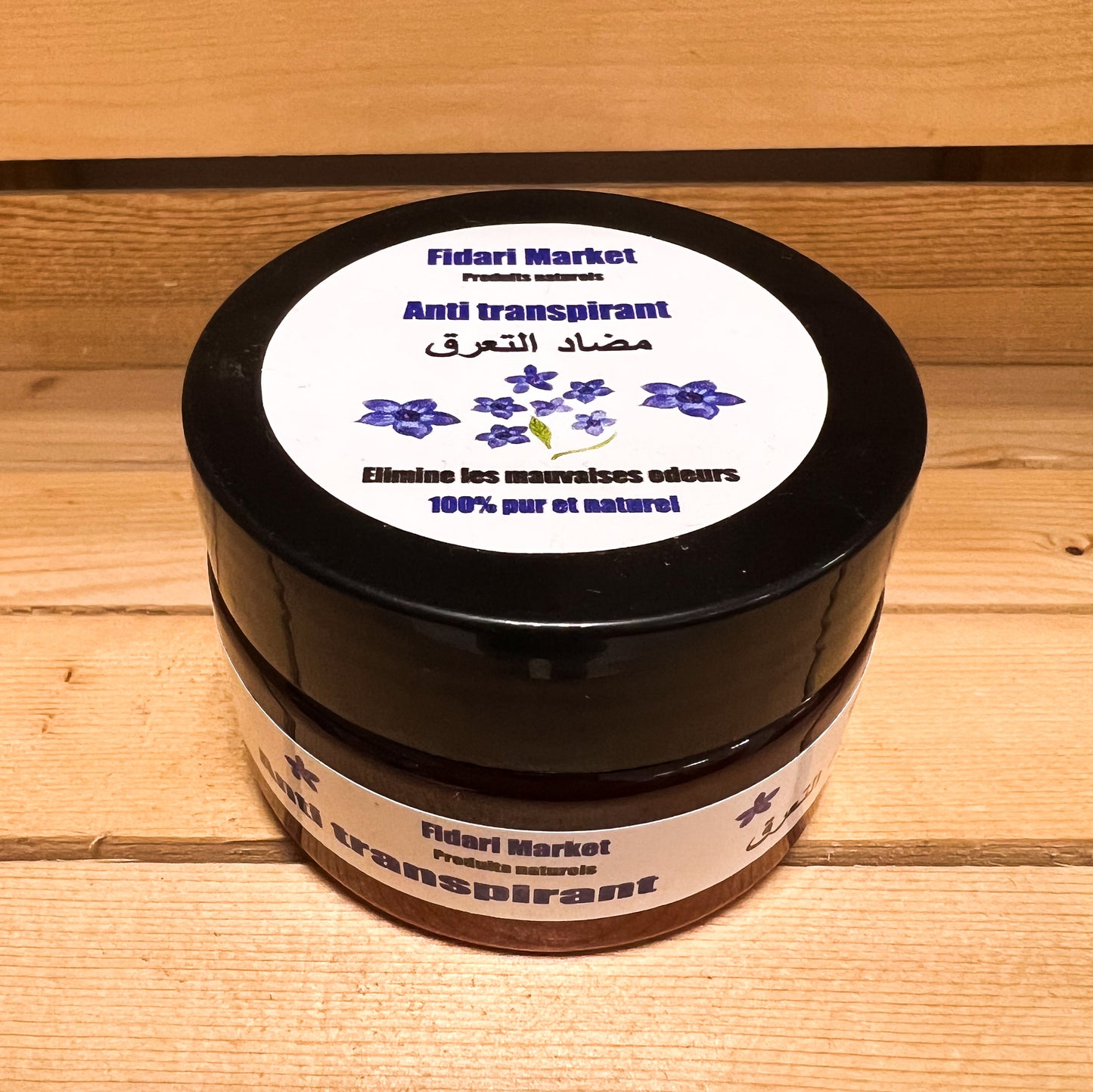 Anti transpirant – 100% naturel sans chimie Maroc – Fidari Market Casablanca