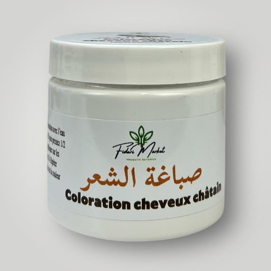 Coloration cheveux aux plantes صباغة الشعر الطبيعية