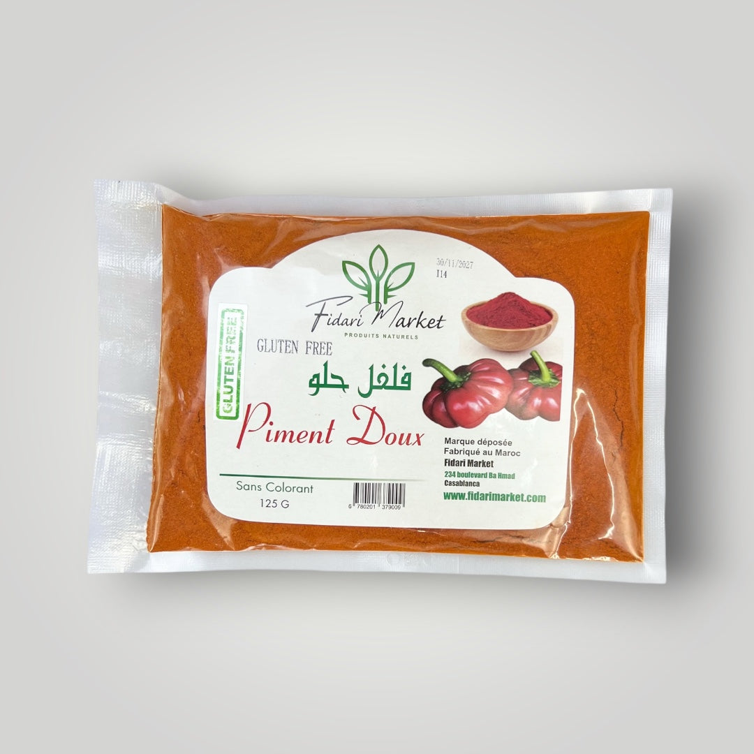 Piment doux Sans Gluten فلفل أحمر ( تحميرة ) بدون غلوتين