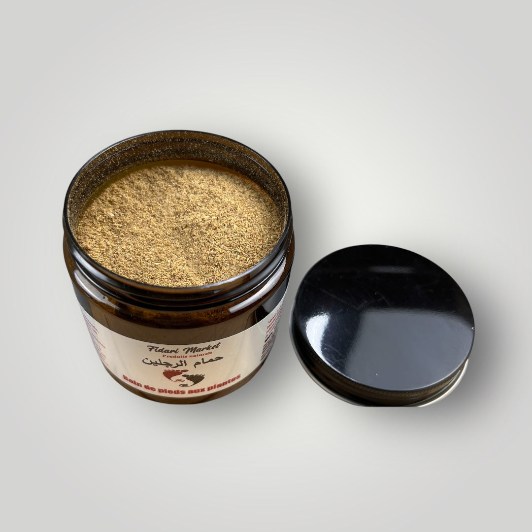 Bain de pieds aux plantes – 100% naturel marocain – Fidari Market Casablanca