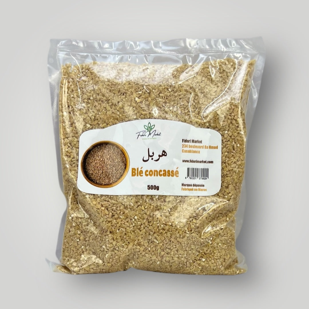 Ble concasse Herbel 500g – artisanal sans conservateurs – Fidari Market Casablanca