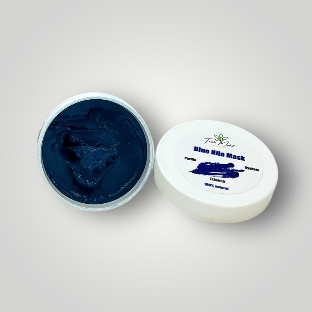 Blue nila mask – 100% naturel Maroc – Fidari Market Casablanca