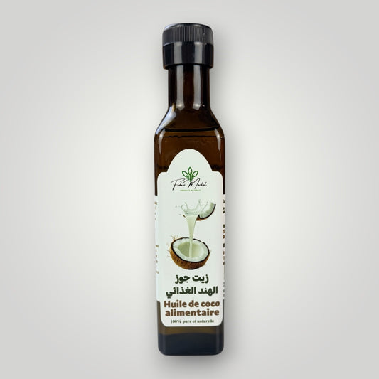 Huile de Coco Alimentaire 250ml زيت جوز الهند الغذائي