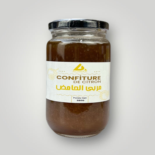 Confiture de Citron 100% Naturelle – Un goût unique entre douceur et fraîcheur 380g مربى الحامض الطبيعي