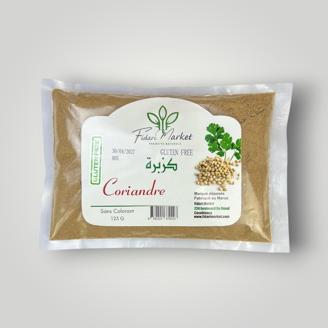 Coriandre sans gluten – 100% naturel marocain – Fidari Market Casablanca
