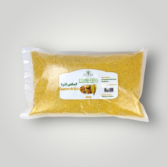 Couscous de Maïs sans gluten 500g – artisanal sans conservateurs – Fidari Market Casablanca