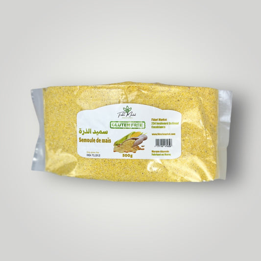 Semoule de Maïs Sans Gluten 500g سميد الذرة بدون غلوتين