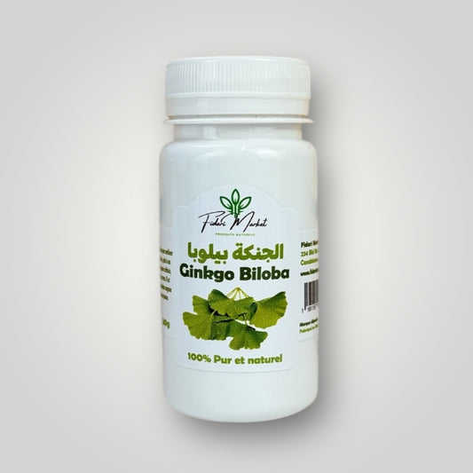 Ginkgo Biloba en Poudre 100% Naturelle – 30g جانكوبيلوبا مطحون
