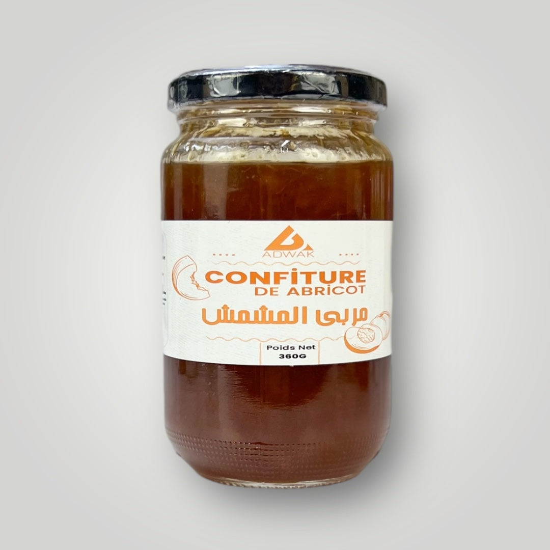 Confiture d’Abricot 100% Naturelle – Saveur Authentique & Fruitée 360g مربى المشمش الطبيعي