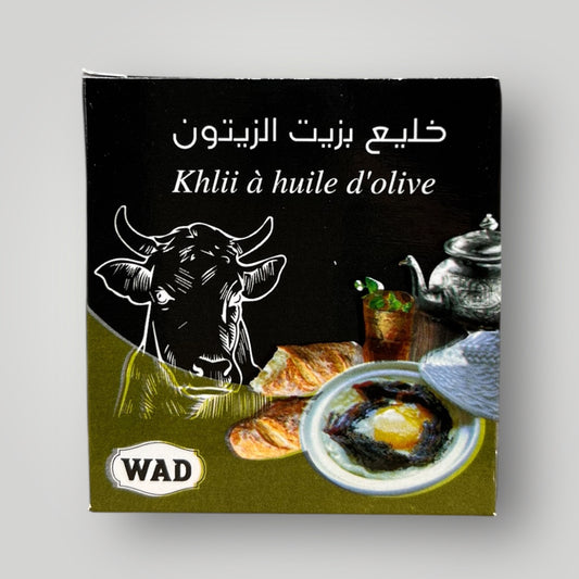 Khlii à l’huile d’olive  100g خليع بزيت الزيتون(ريجيم)