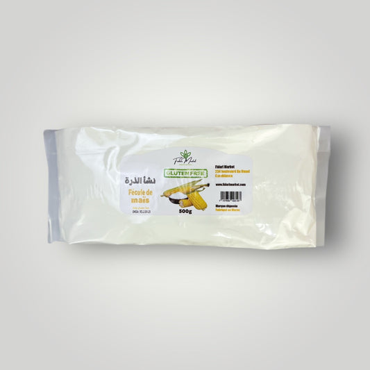 Fecule de Mais sans gluten 500g – artisanal sans conservateurs – Fidari Market Casablanca