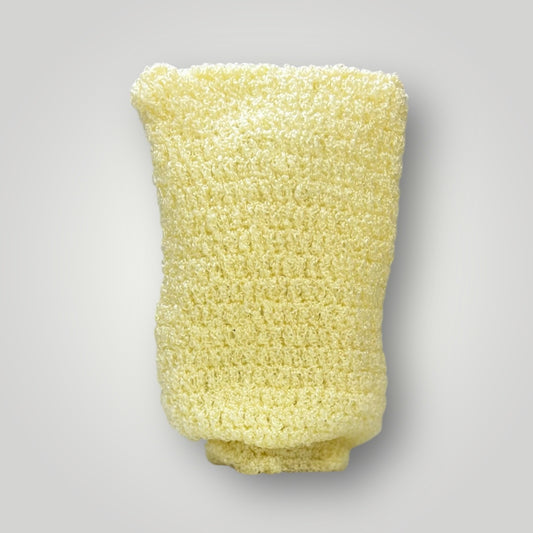 Gant savonnage jaune – artisanal marocain – Fidari Market Casablanca