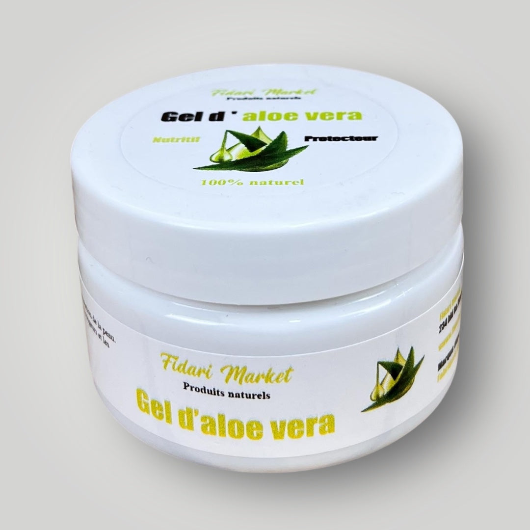 Gel d'aloe vera 70g – 100% naturel sans chimie Maroc – Fidari Market Casablanca
