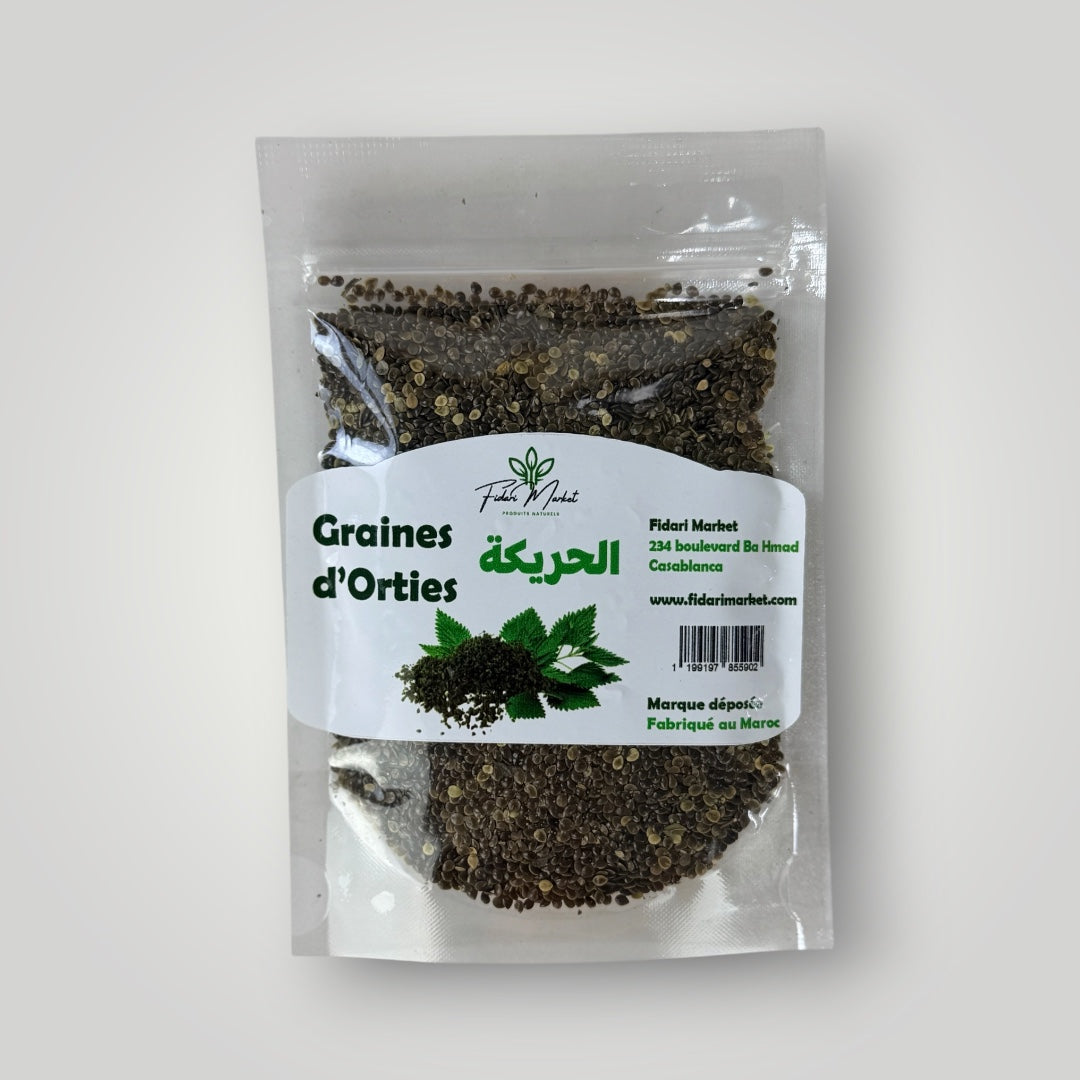 Graines d'orties Fidari Market Maroc