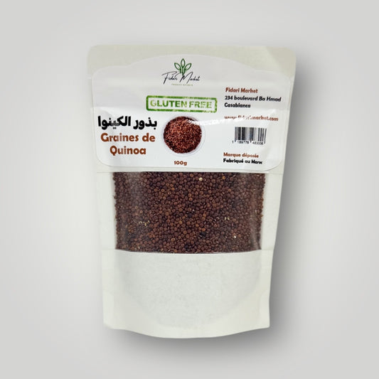 Graines de Quinoa sans gluten 100g – artisanal sans conservateurs – Fidari Market Casablanca