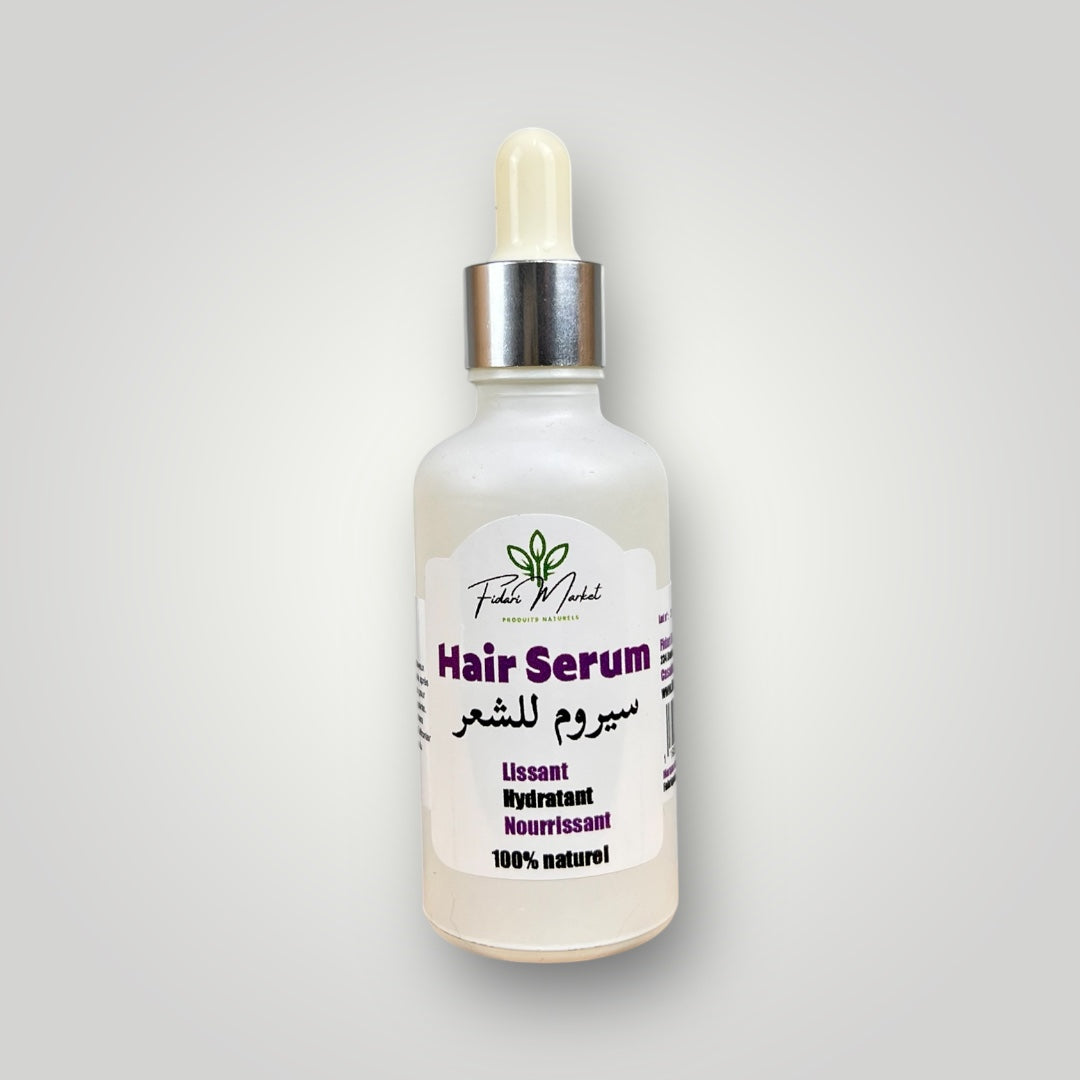 Hair Serum 50ml – 100% naturel sans chimie Maroc – Fidari Market Casablanca