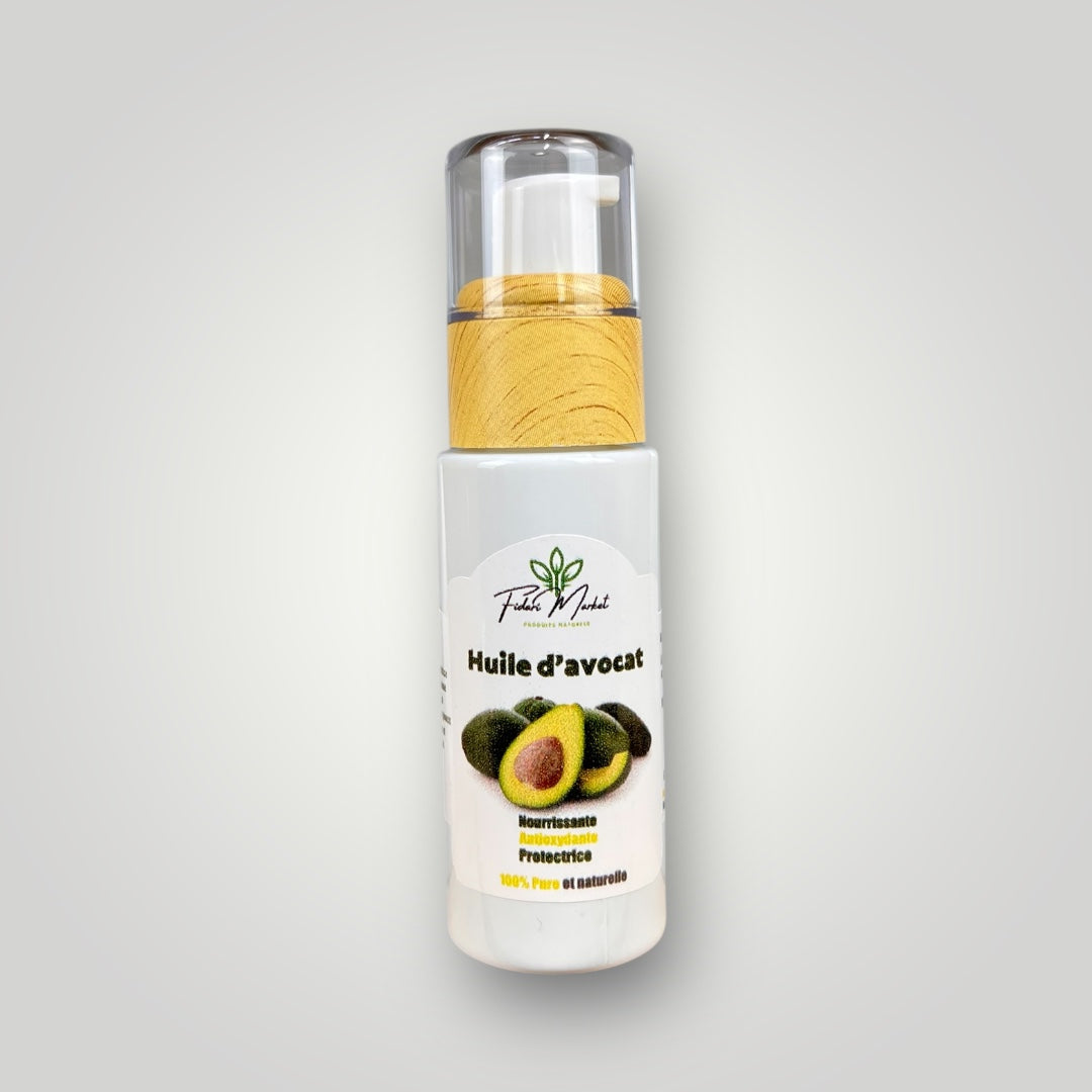 Huile d'avocat – 100% naturel sans additifs chimiques – Fidari Market Casablanca