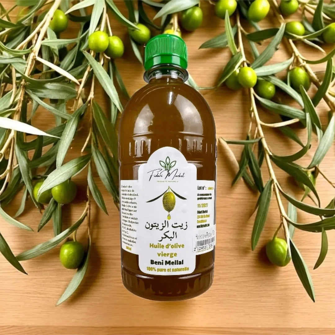 Huile d'olive extra vierge pure naturelle Maroc – Fidari Market