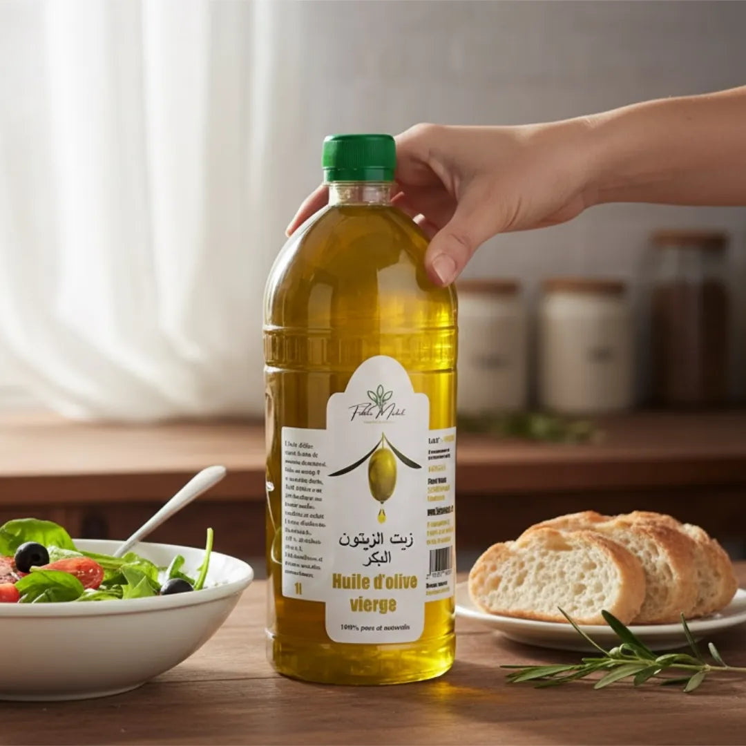 Huile d'olive vierge extra pure première pression Maroc – Fidari Market