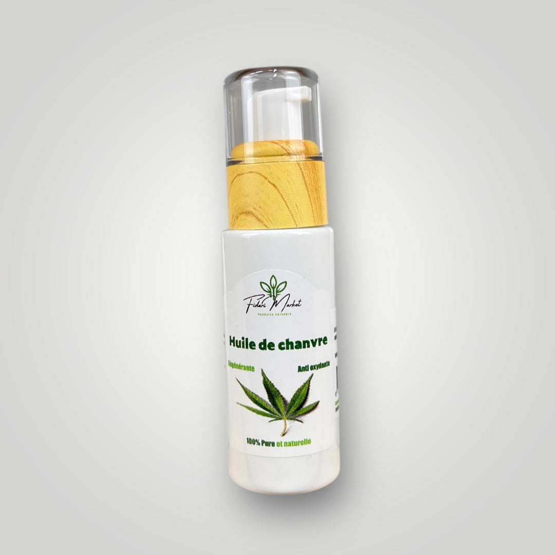Huile de chanvre 30ml – 100% naturel sans additifs chimiques – Fidari Market Casablanca