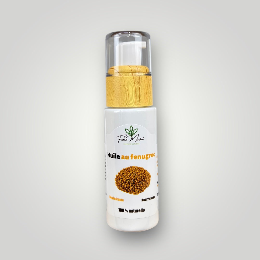 Huile de fenugrec 30ml – 100% naturel sans additifs chimiques – Fidari Market Casablanca