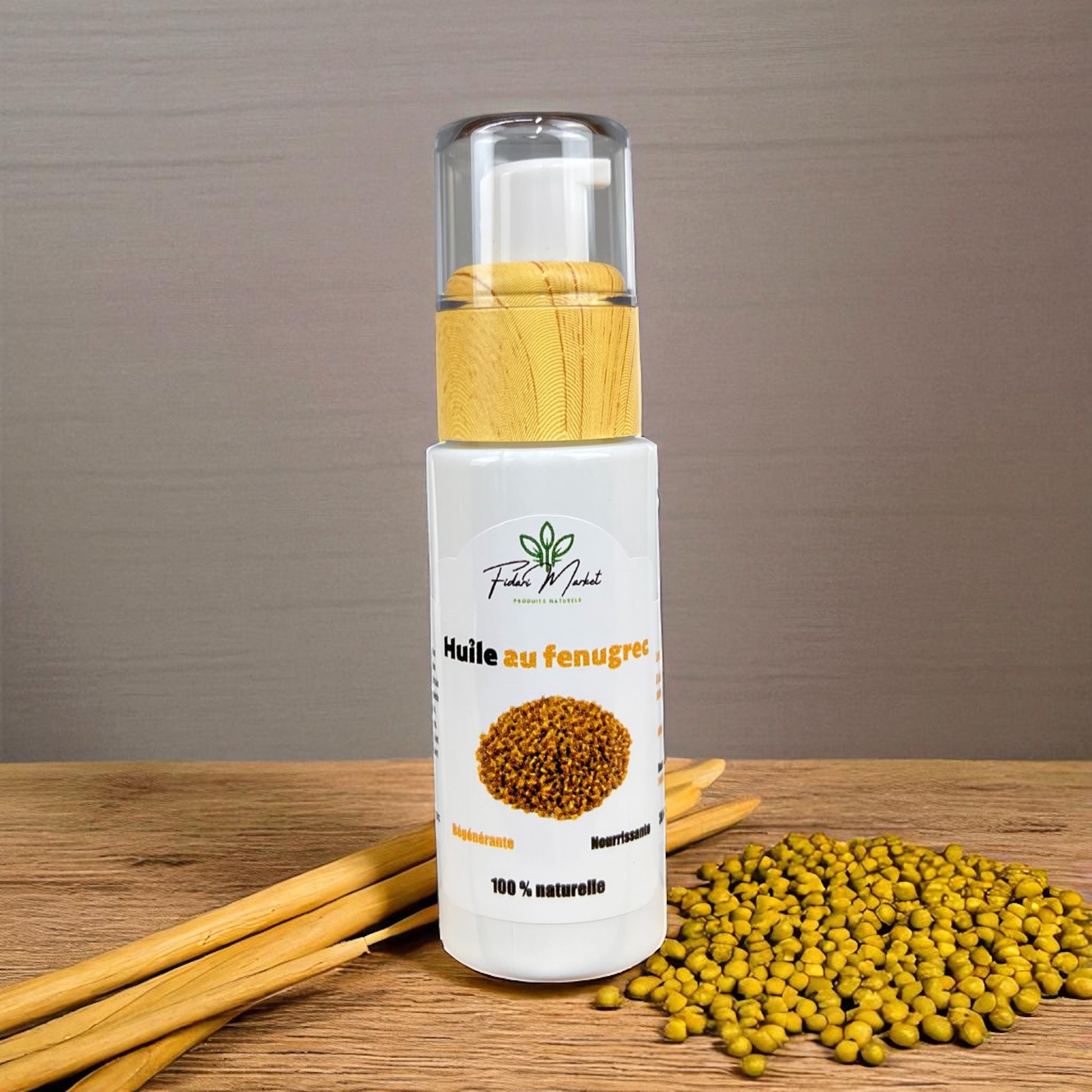 Huile de fenugrec 30ml – 100% naturel sans additifs chimiques – Fidari Market Casablanca