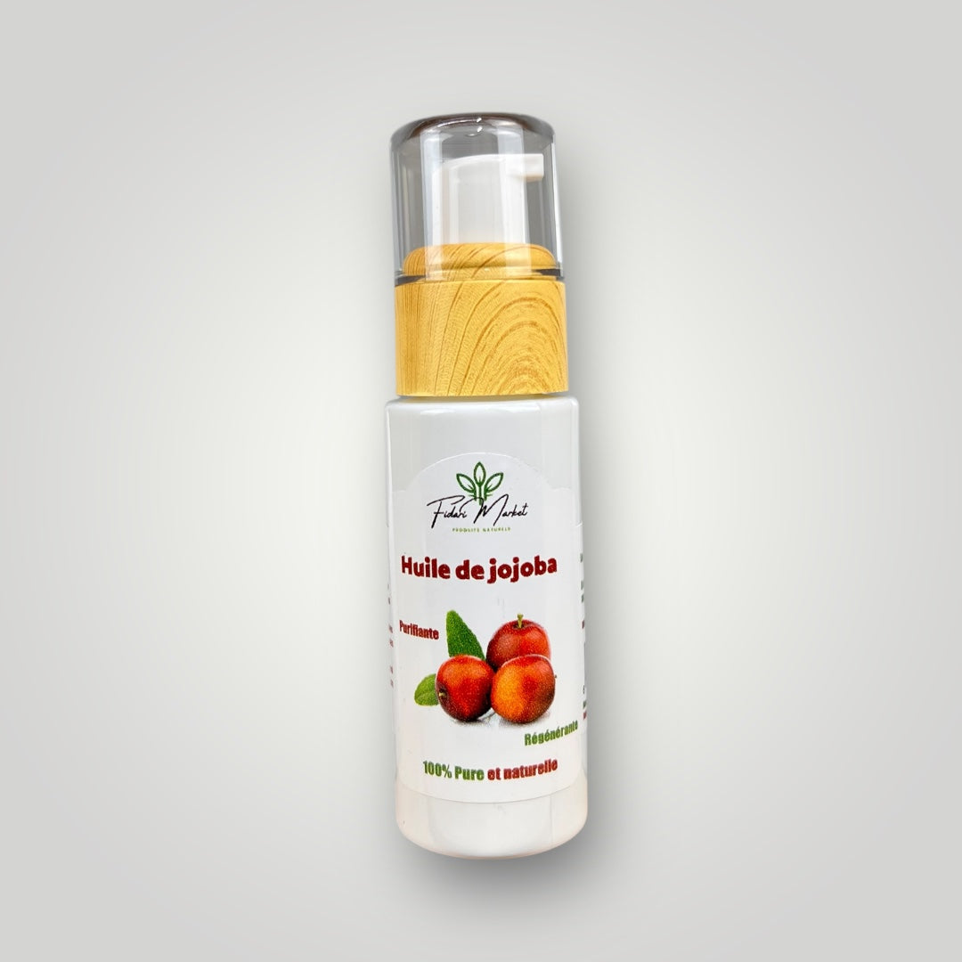 Huile de jojoba 30ml – 100% naturel sans additifs chimiques – Fidari Market Casablanca