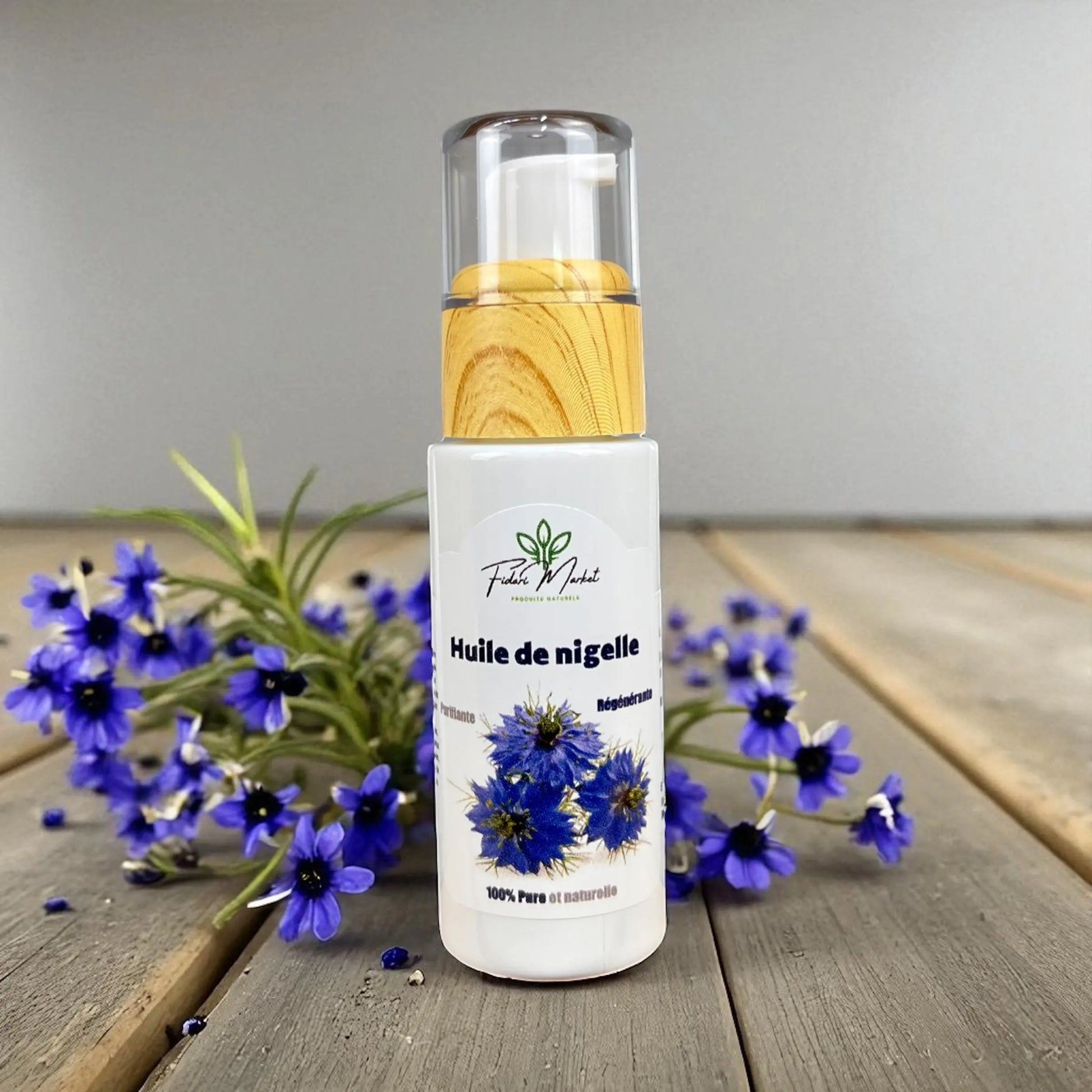Huile de nigelle 30ml – 100% naturel sans additifs chimiques – Fidari Market Casablanca